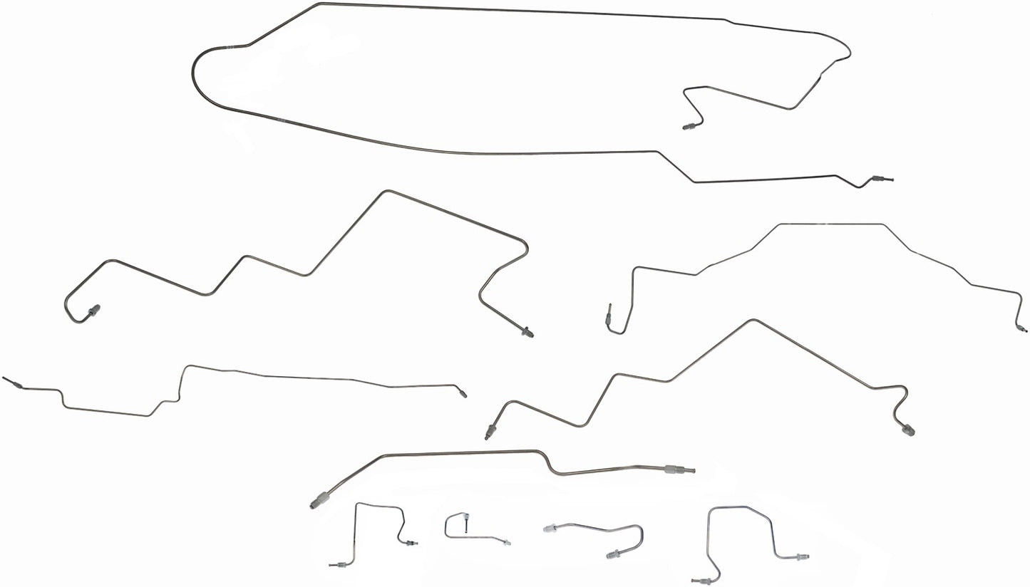 Dorman - OE Solutions Brake Hydraulic Line Kit with Stainless Steel for 2001 Dodge Ram 2500 919-208