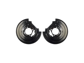 Dorman - OE Solutions Brake Dust Shield 1 Pair with rust-resistant protection for 2004-2007 Ford and 2002-2008 Lincoln