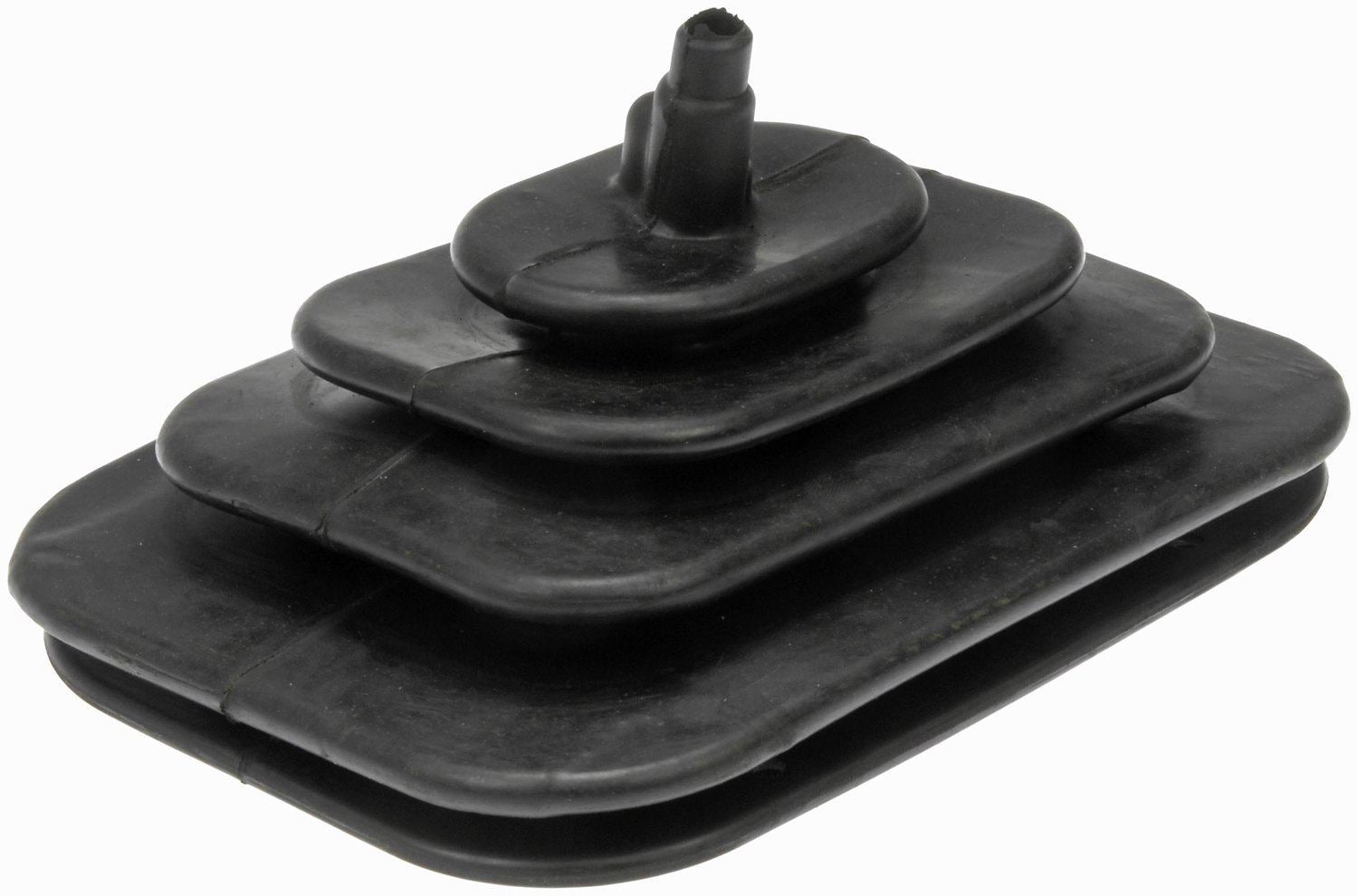 Dorman Shifter Boot, Rectangle Base, Rubber, Black, Floor, International, Eac