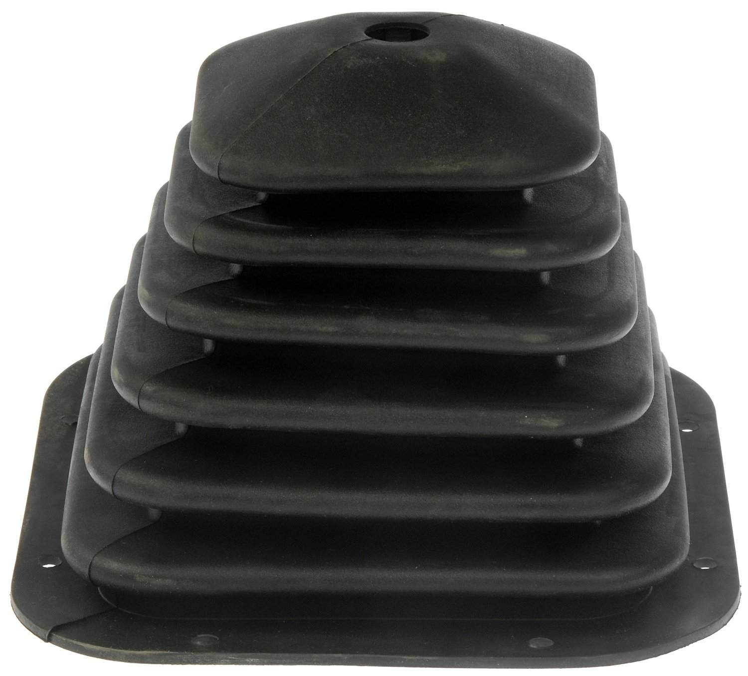 Dorman Shifter Boot, Square Base, Rubber, Black, 7.710 in. x 7.710 in. Base,