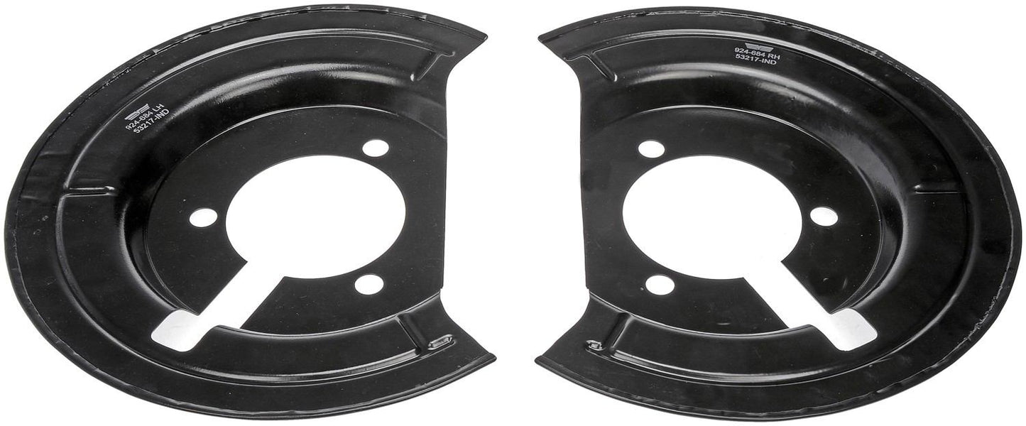Dorman - OE Solutions Brake Backing Plate 1 Pair with Rust-Resistant Coating for 2010-02 Dodge Ram 1500 924-684