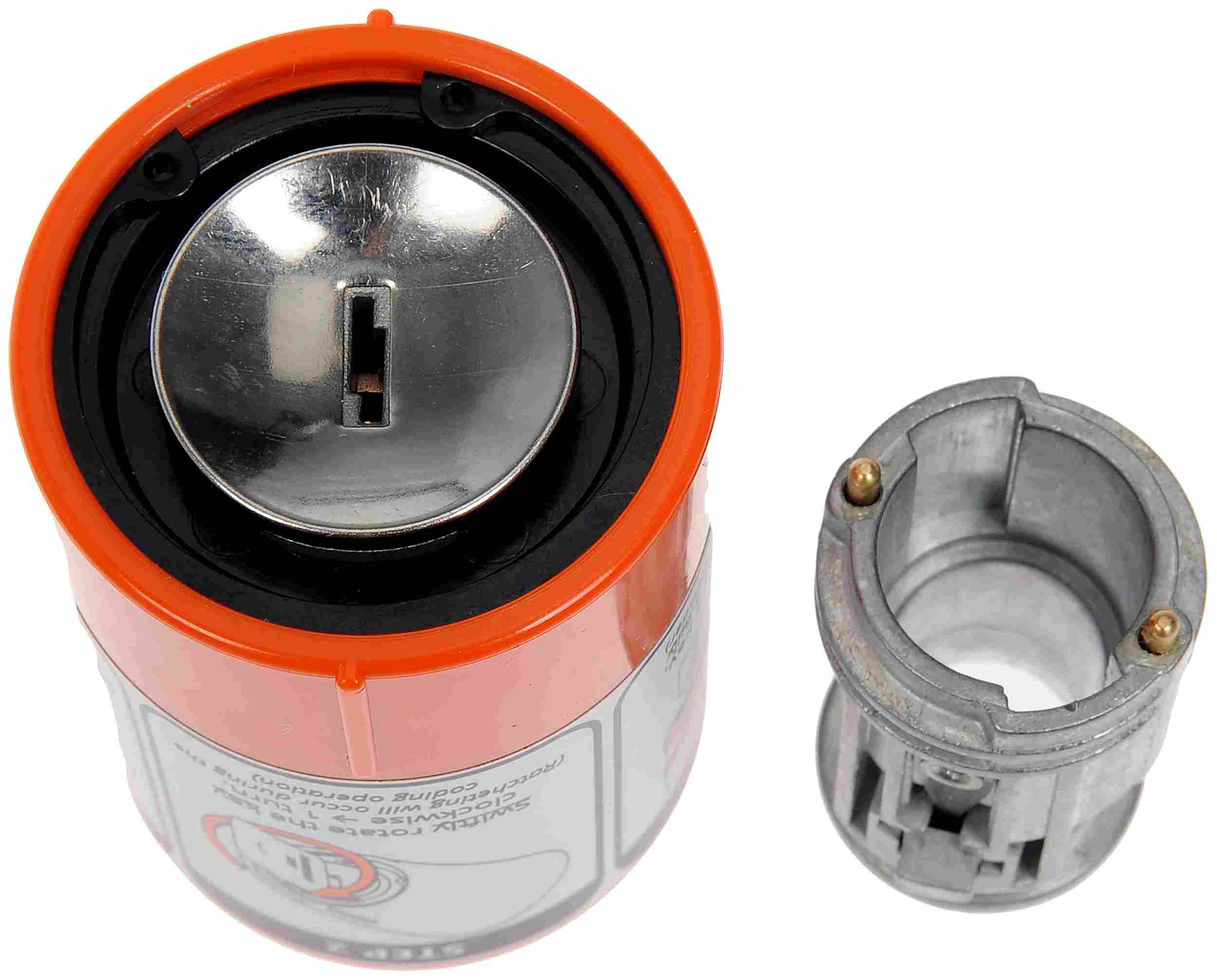 Dorman - OE Solutions Ignition Lock Cylinder Mechanical Key Relearn for 1998-2009 Chrysler Dodge Jeep Plymouth 924-784