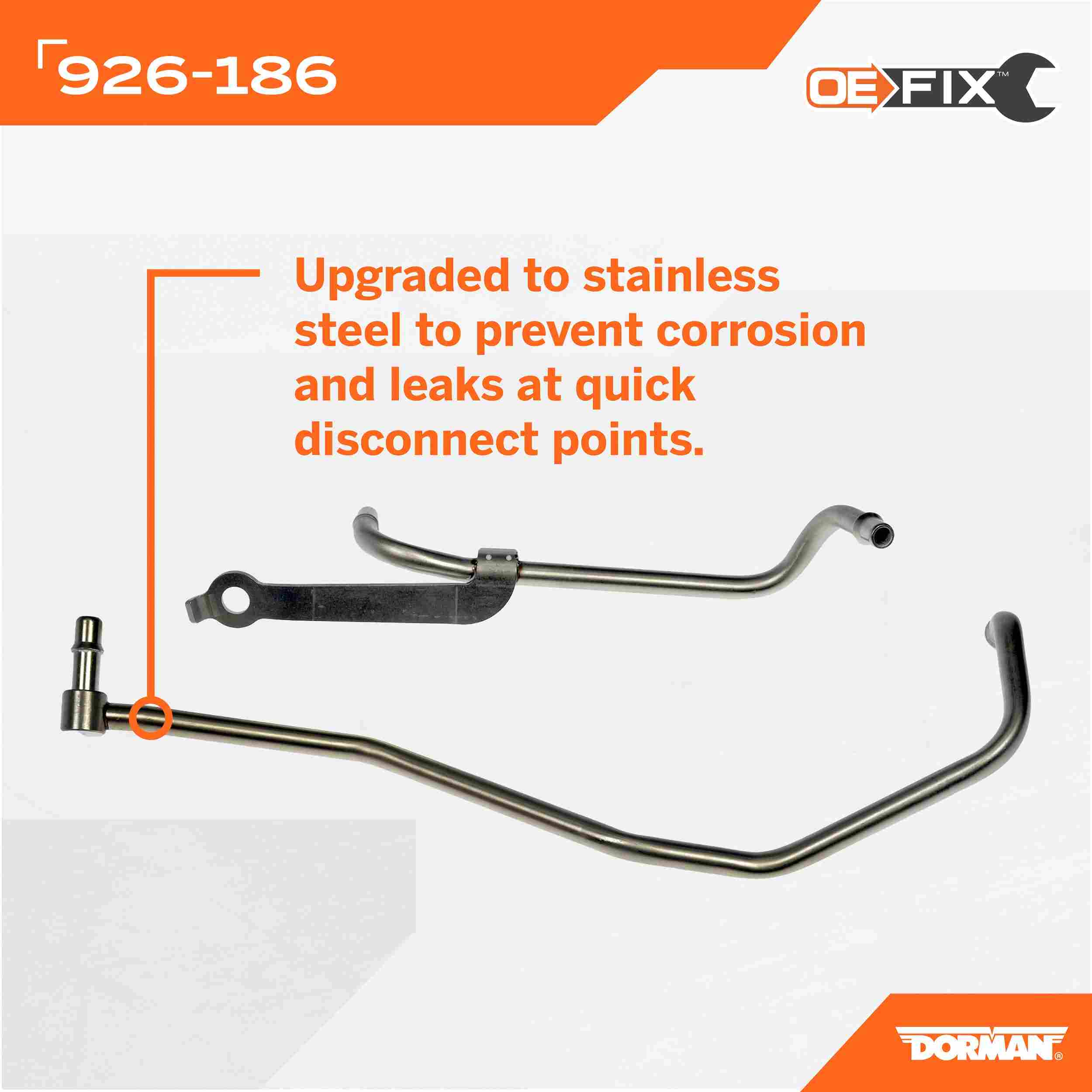 Dorman - OE Solutions TURBO COOLANT LINE KIT 926-186