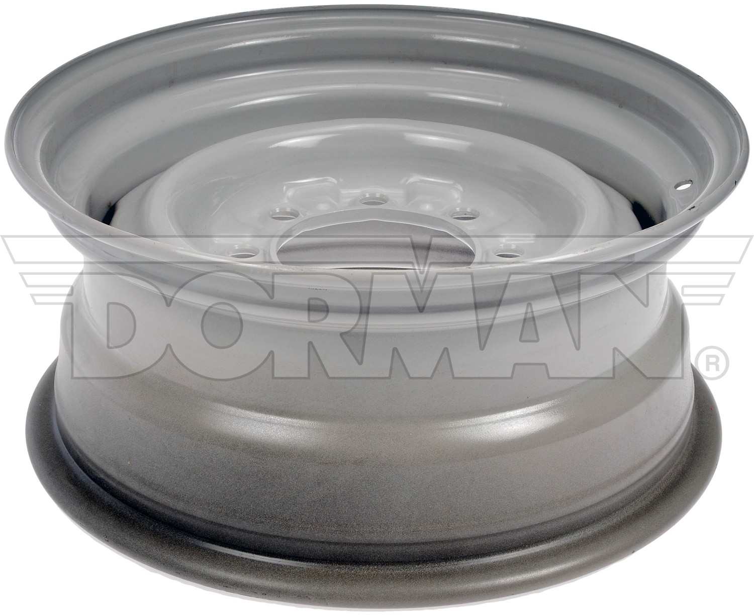 Dorman Wheel, Replacement, 16 in. x 7 in., Steel, Gray, 8 x 6 1/2 in.