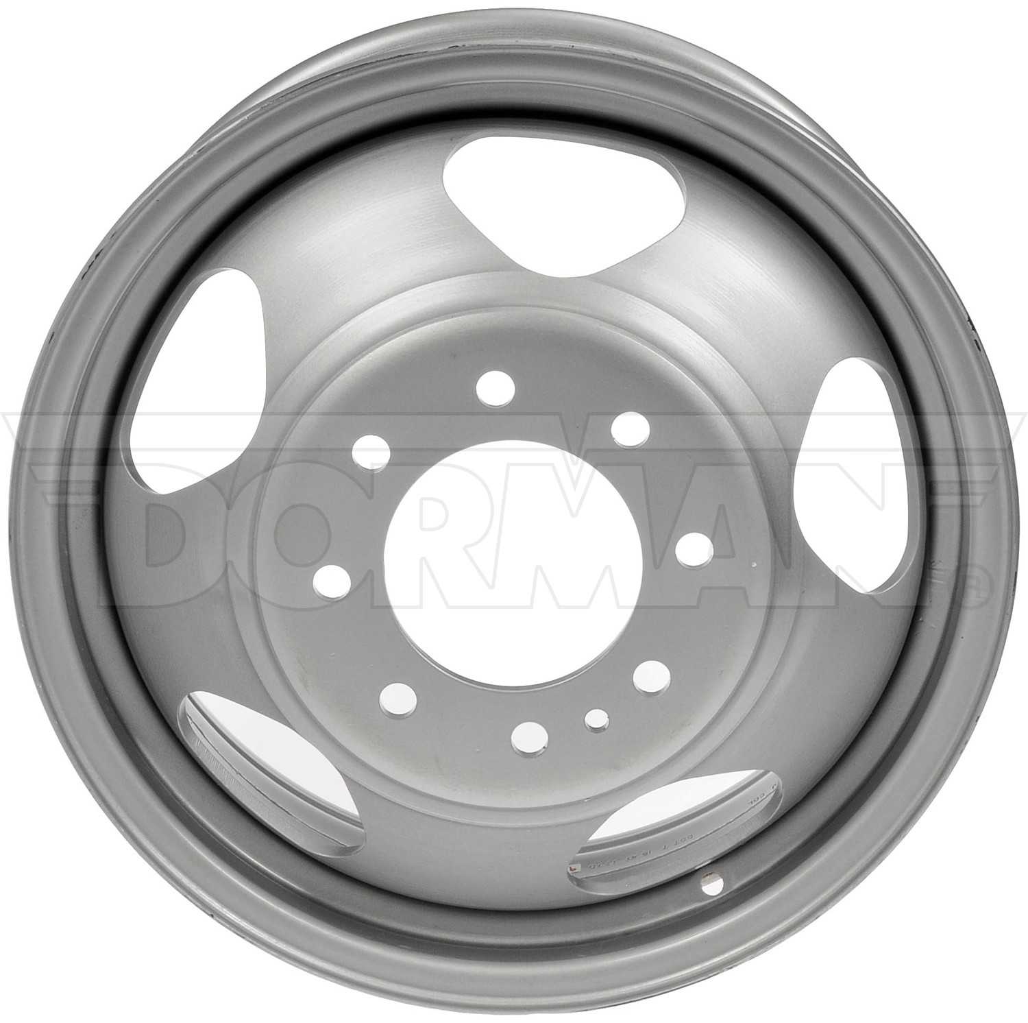 Dorman Wheel, Replacement, Steel, Gray, Gloss, 17 in. x 6.5 in., 8 x 165.1mm.