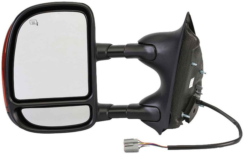 Dorman Door Mirror Side View Mirror - Left Power Heated Tele Fold Dual Arms with Signal for 2008 Ford 955-692