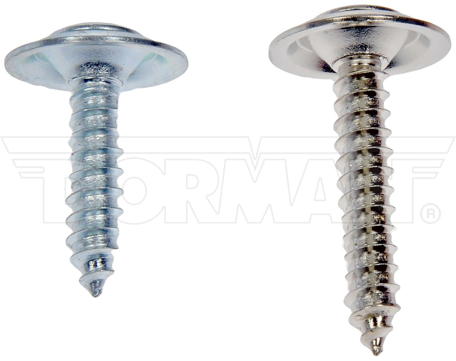 Dorman Trim Screw Assortment - Chrome - No.8