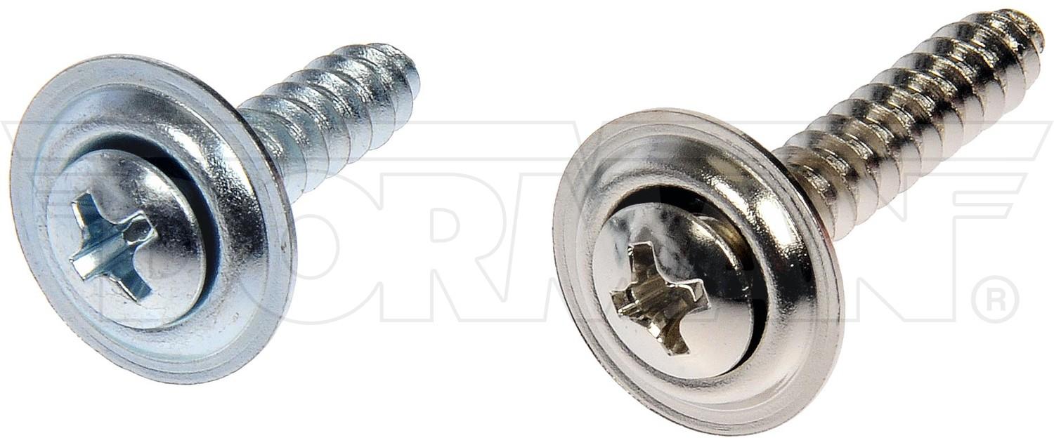 Dorman Trim Screw Assortment - Chrome - No.8