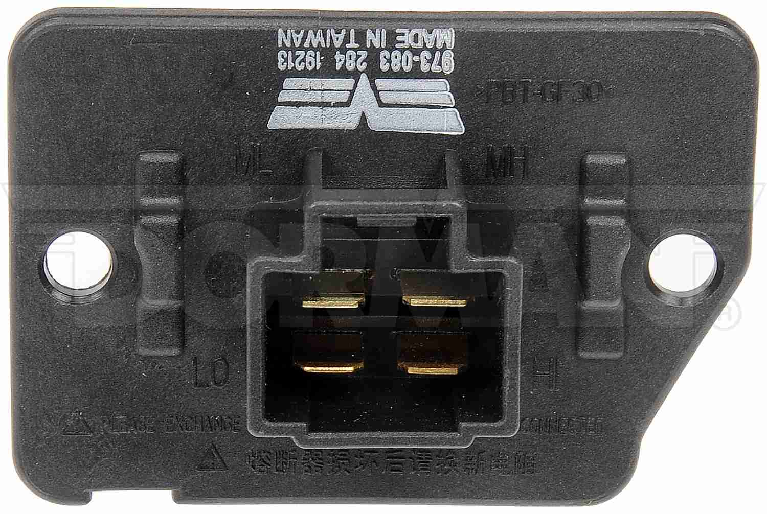 Dorman - OE Solutions BLOWER MOTOR RESISTOR KIT 973-083