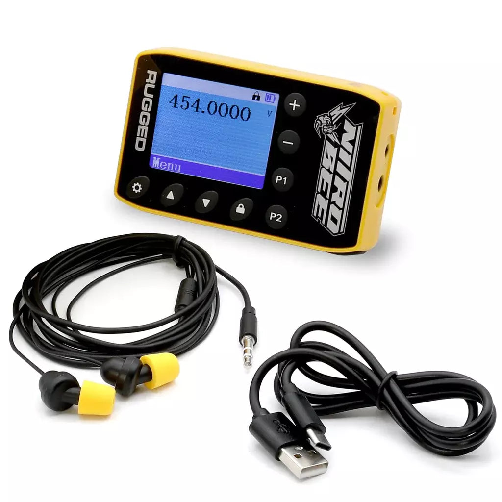 Rugged Radio Products Raceceiver Nitro Bee X UHF Rechargeable Race Radios and Components Radios main image
