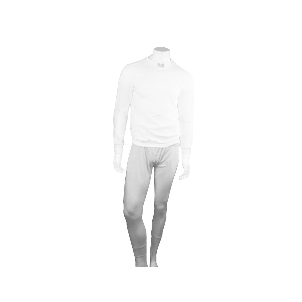 RJS Racing Equipment Underwear Pant Medium White SFI 3.3 Safety Clothing Fire Retardant Underwear Bottoms main image