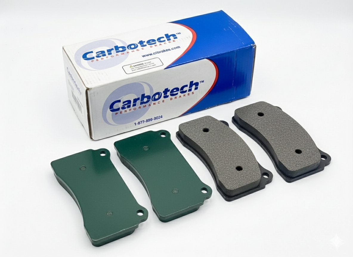 Carbotech Brake Pads for Porsche 911 1965-2021 Low Dust High Performance Track Autocross Street