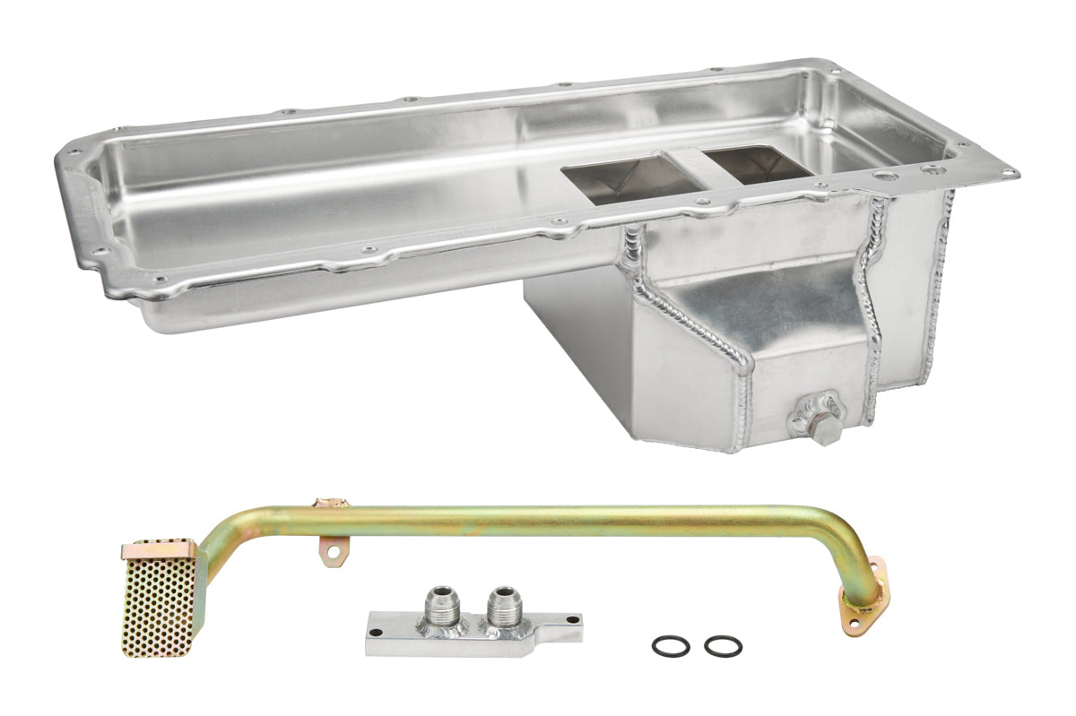 Racing Power Co-Packaged LS Oil Pan Kit Aluminum Engine Covers, Pans and Dress-Up Components Engine Oil Pans main image