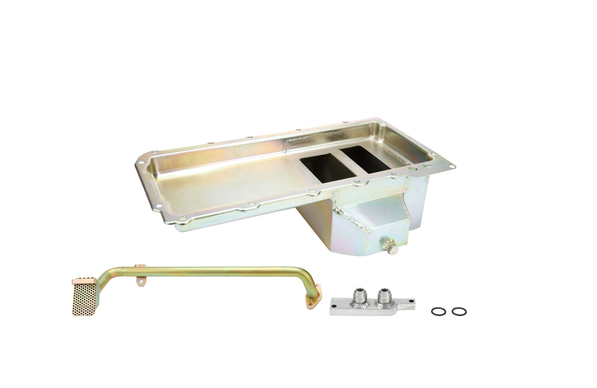 Racing Power Co-Packaged LS Oil Pan Kit Steel Engine Covers, Pans and Dress-Up Components Engine Oil Pans main image