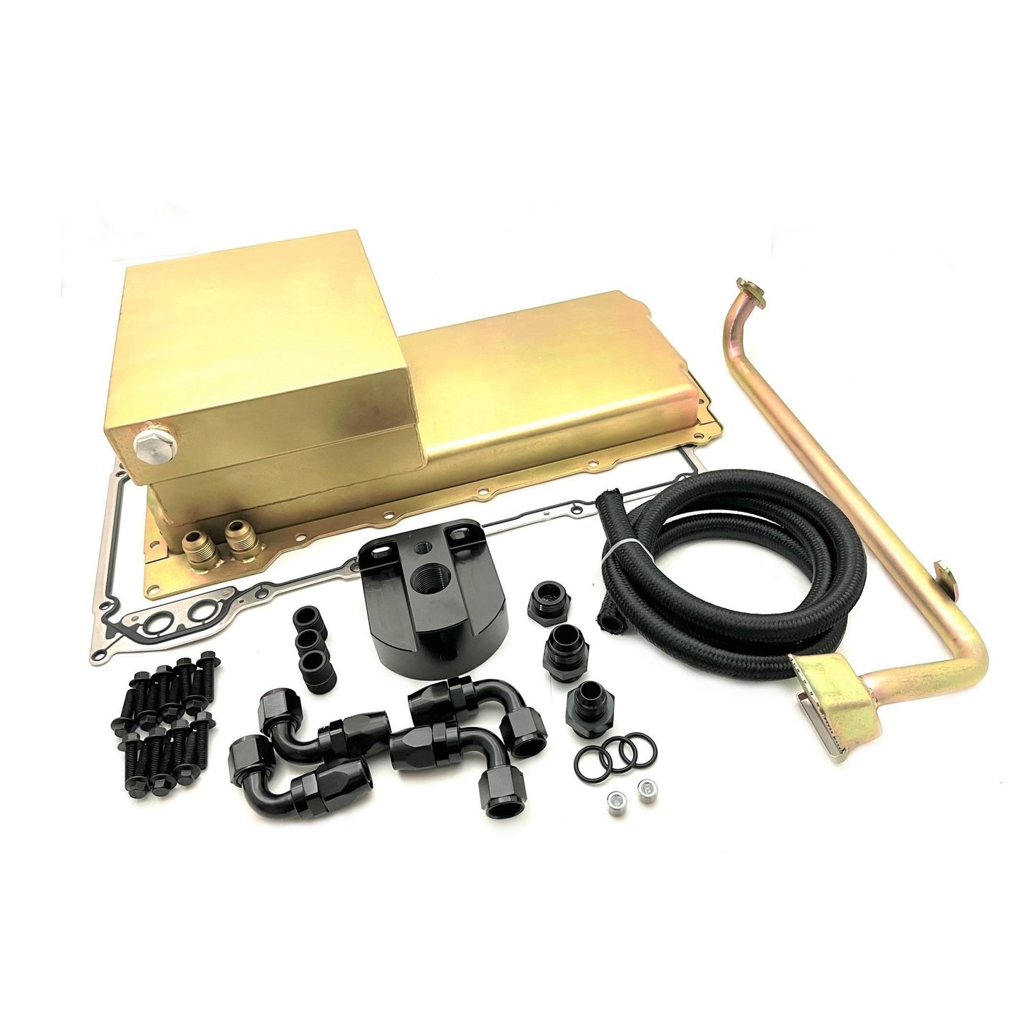 Racing Power Co-Packaged LS Oil Pan Kit Steel Engine Covers, Pans and Dress-Up Components Engine Oil Pans main image