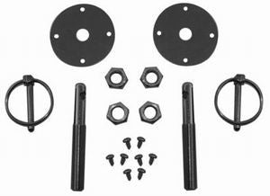 Racing Power Co-Packaged 1/4in Flip-Over Pin With 1/2in Hood Stud Set Body Fastener Kits Hood Pin Fastener Kits and Components main image