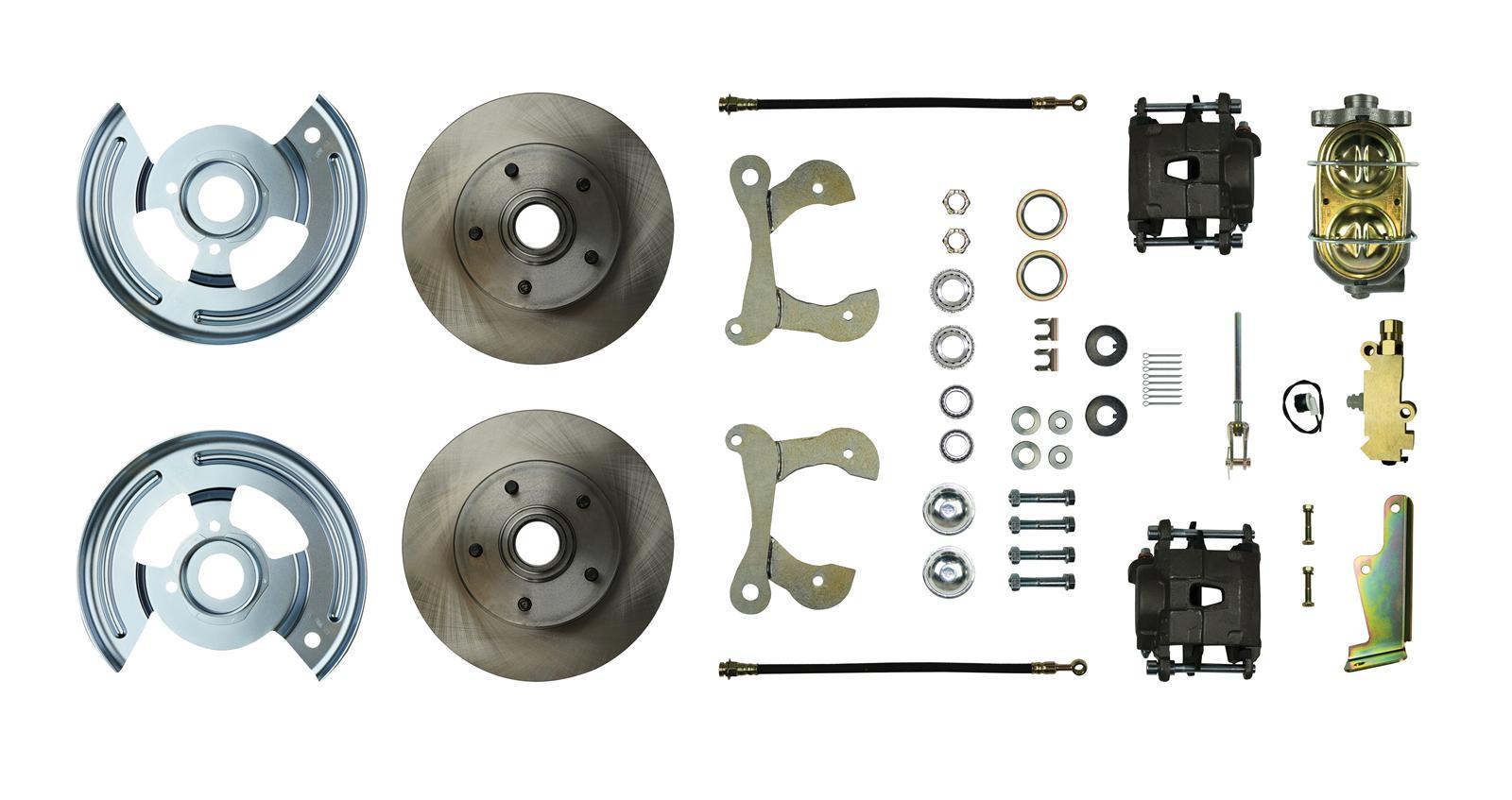 Right Stuff Detailing 55-57 Full Size Chevy Disc Brake Conversion Brake Systems And Components Brake Systems main image
