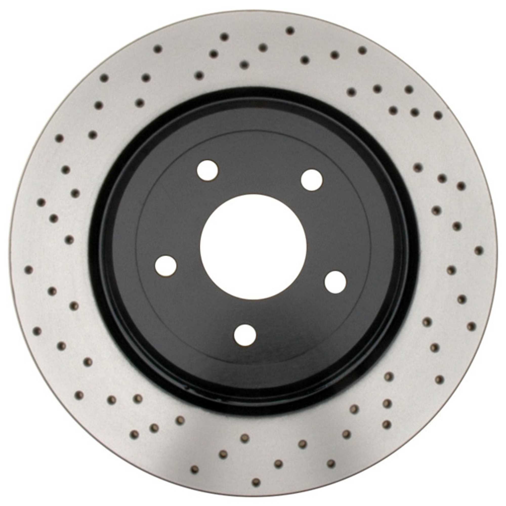 Raybestos Brakes Disc Brake Rotor top view frsport 580407