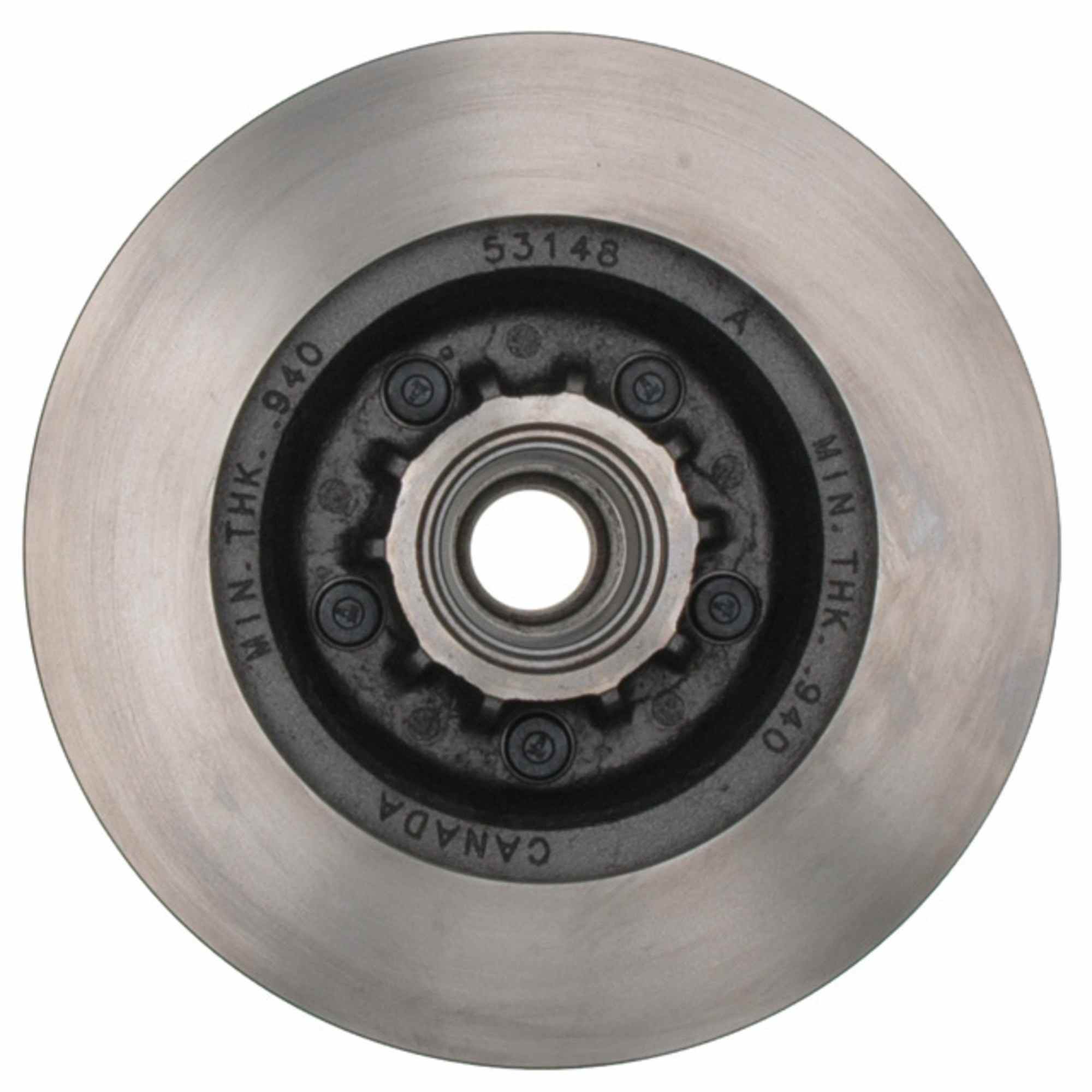 Raybestos Brakes Disc Brake Rotor and Hub Assembly 7032R