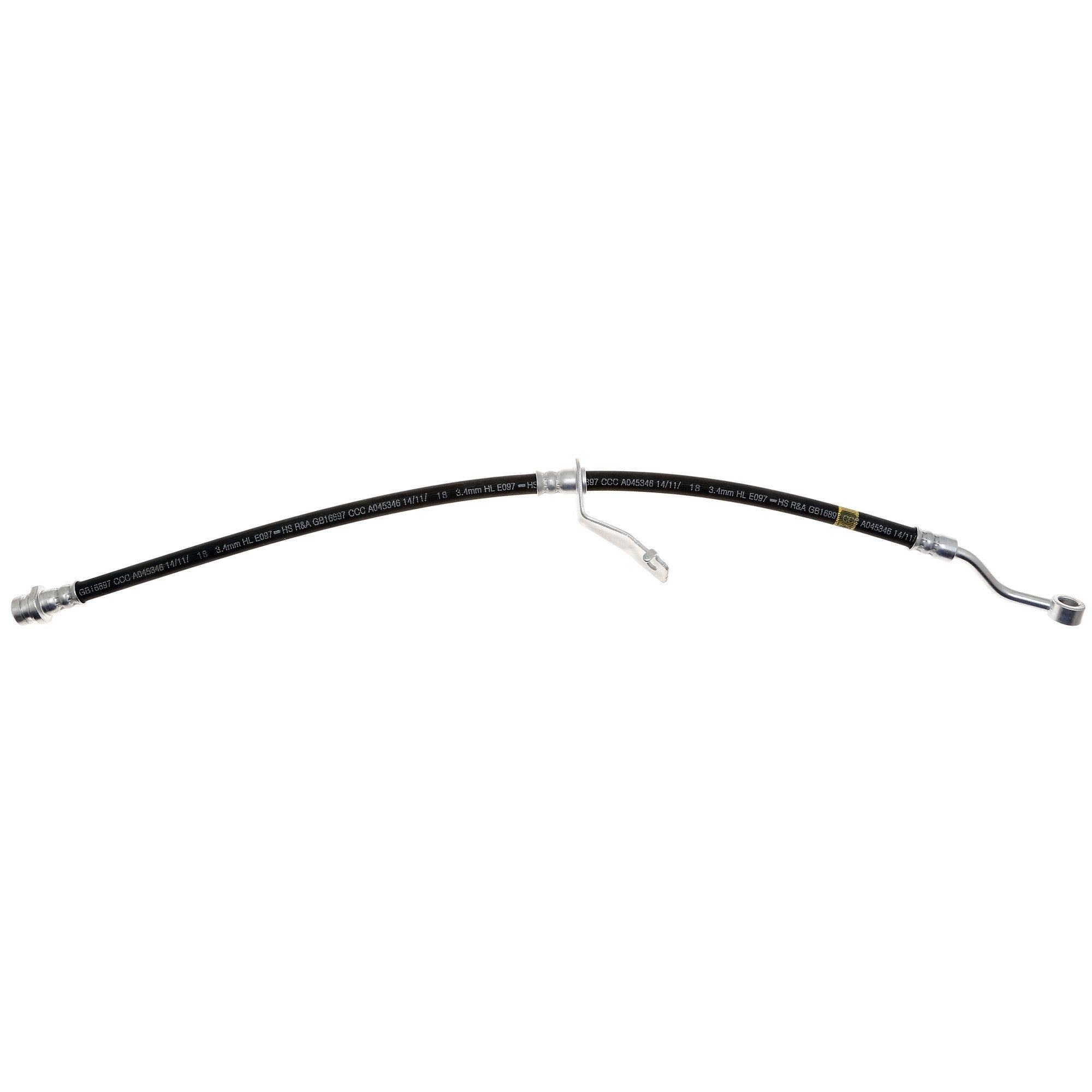 Raybestos Brakes Brake Hydraulic Hose  top view frsport BH383664