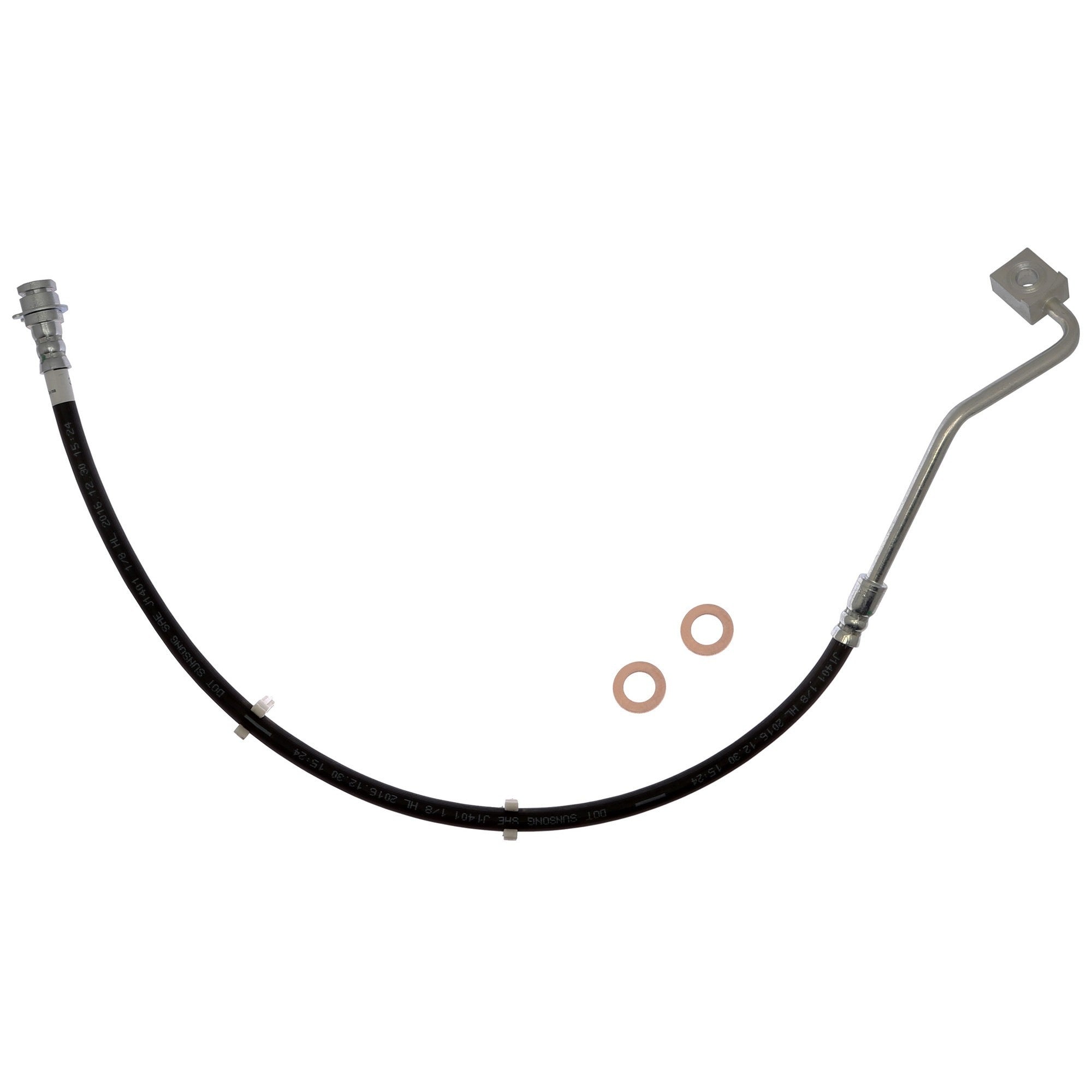 Raybestos Brakes Brake Hydraulic Hose  top view frsport BH384089