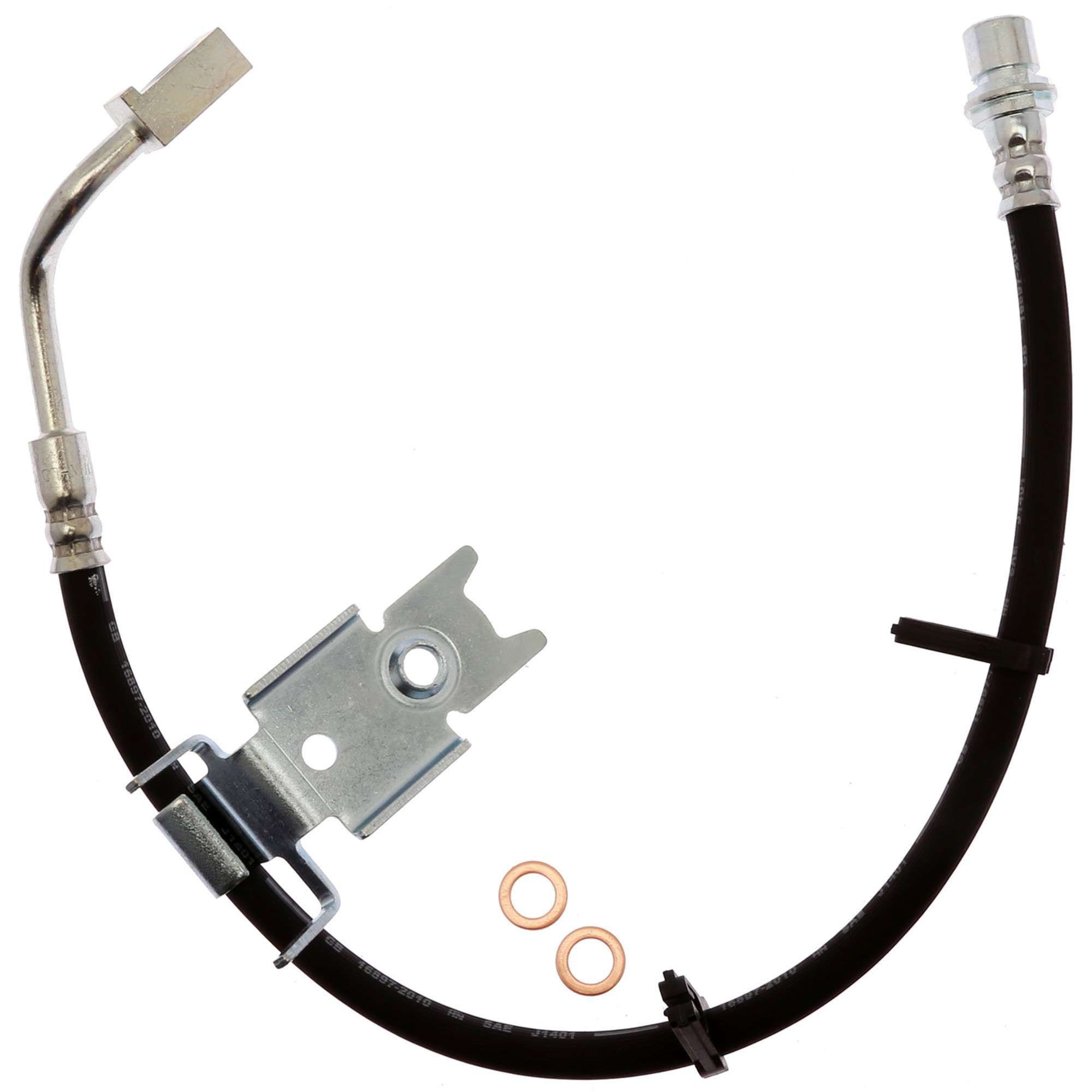 Raybestos Brakes Brake Hydraulic Hose  top view frsport BH384396