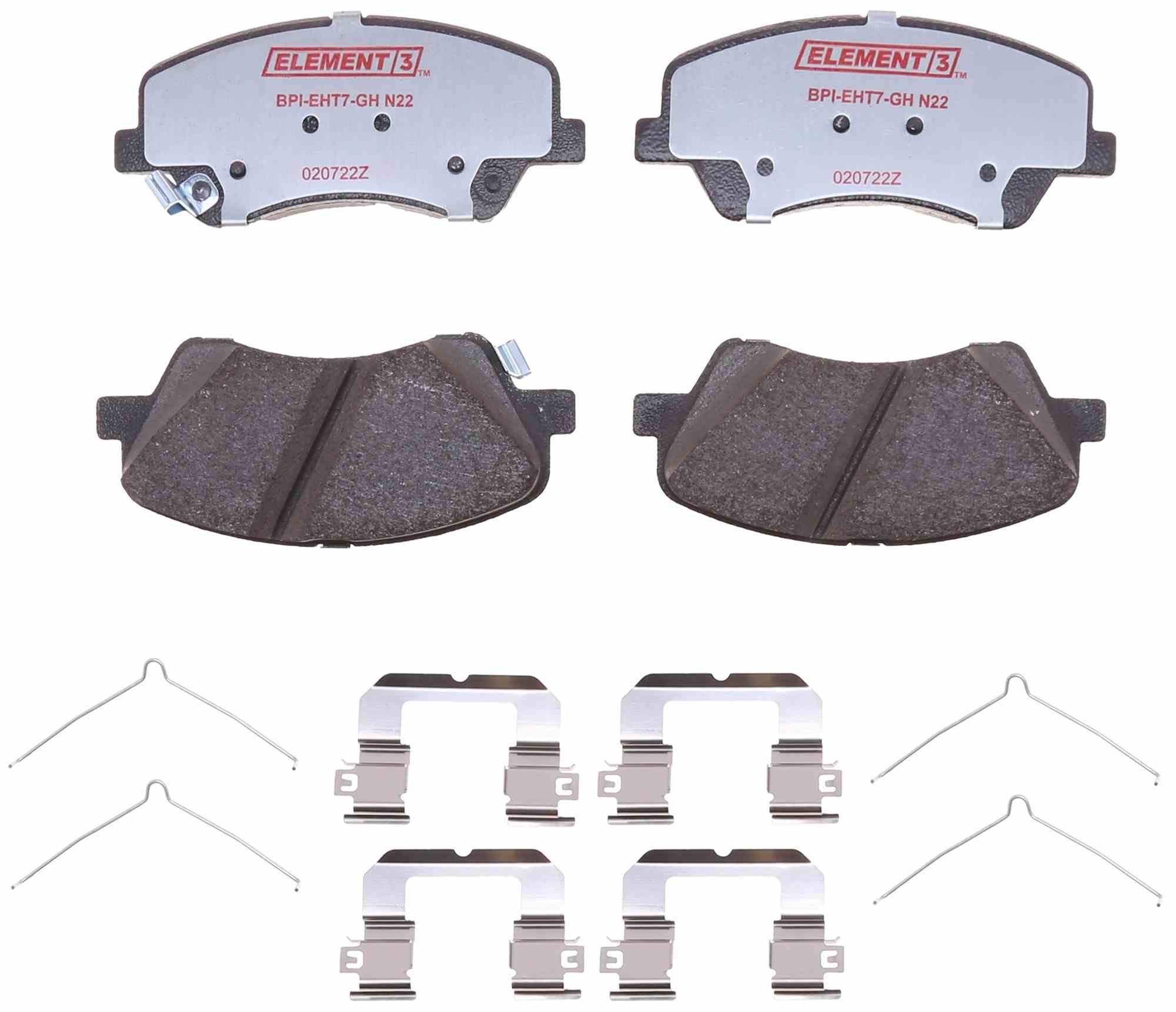 Raybestos Brakes Disc Brake Pad Set EHT2190H