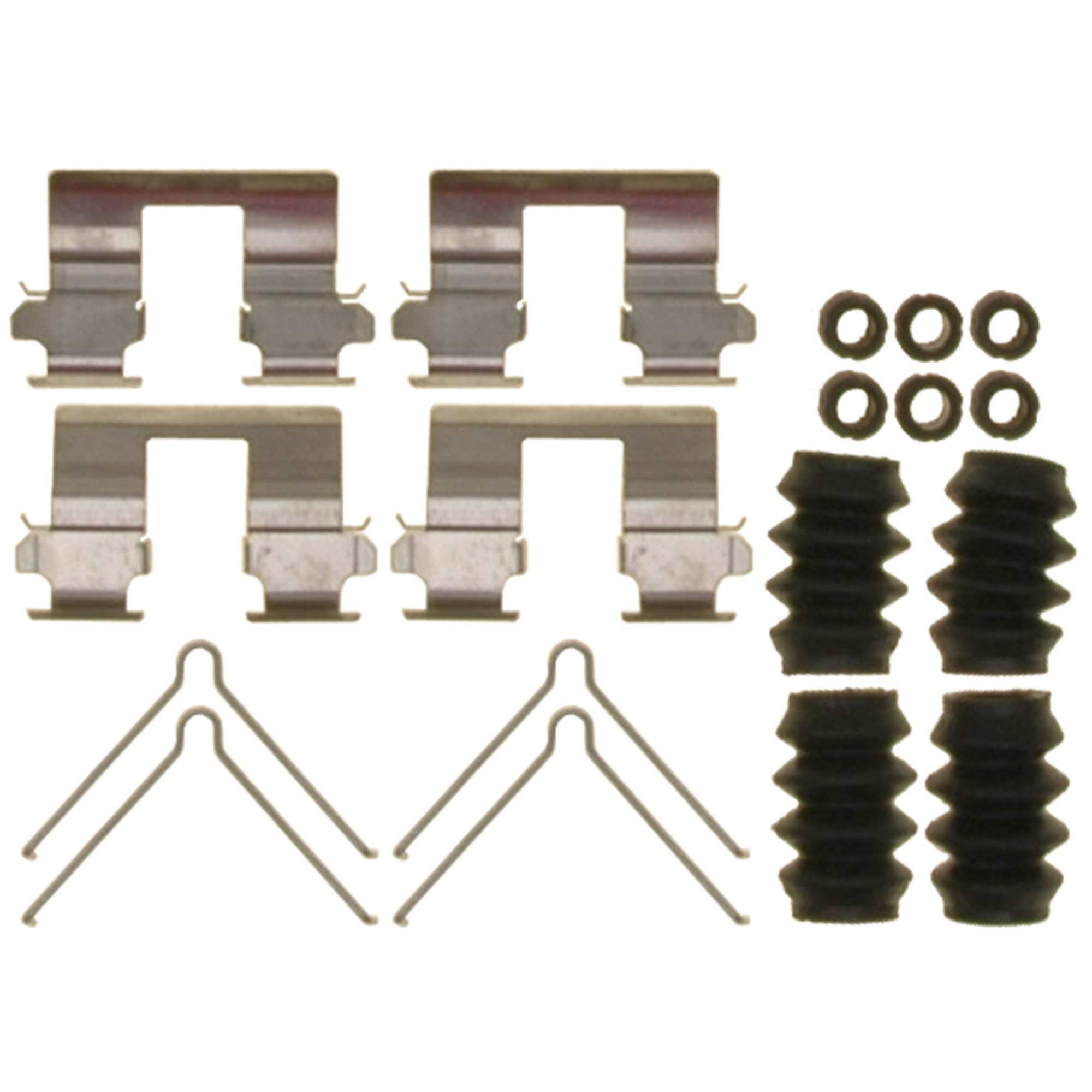 Raybestos Brakes Disc Brake Hardware Kit top view frsport H5874A