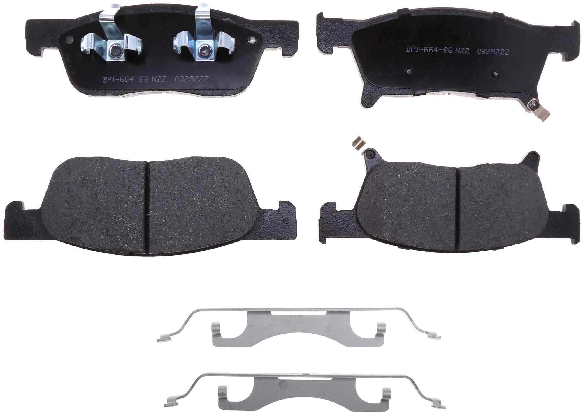 Raybestos Brakes Disc Brake Pad Set MGD2170CH