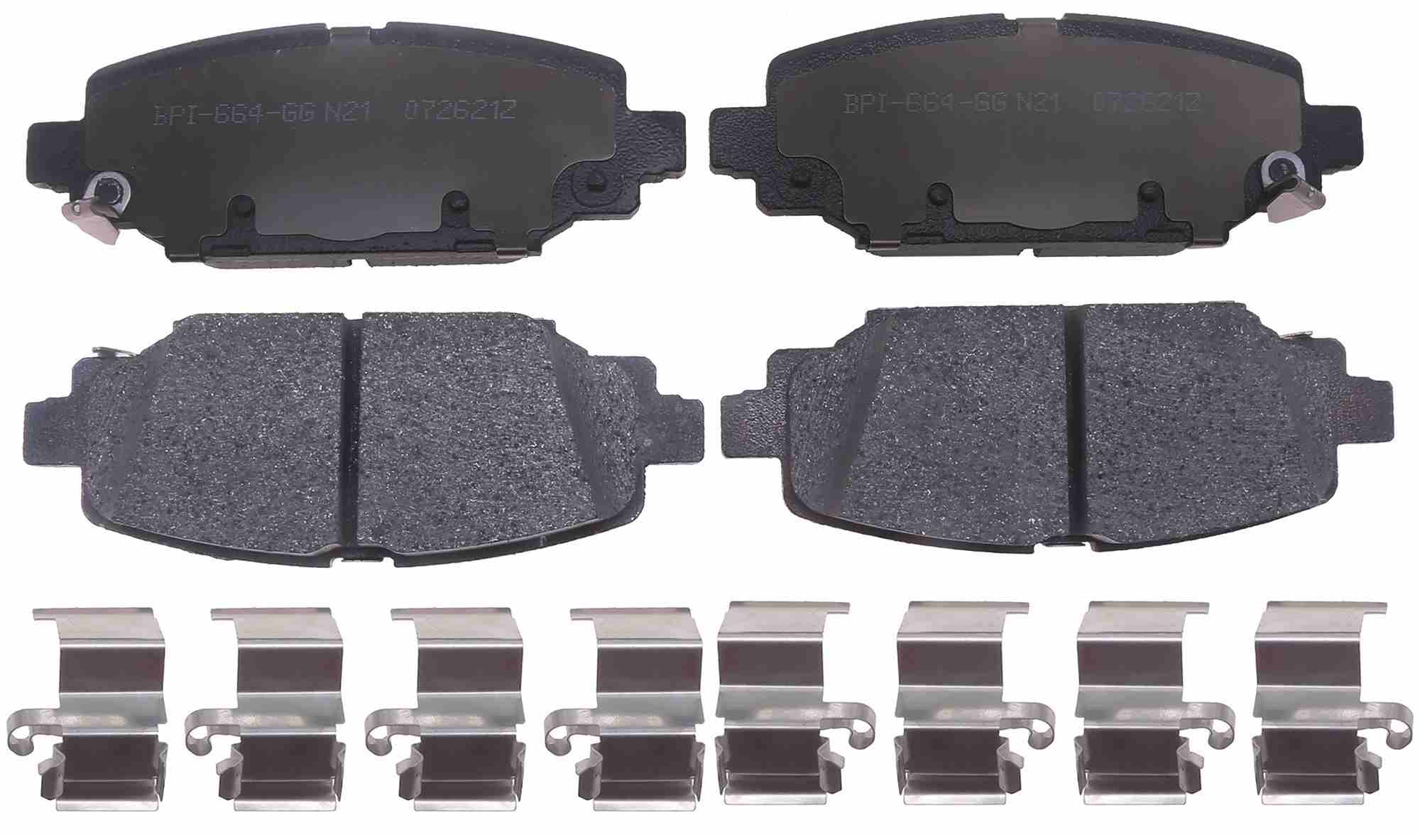 Raybestos Brakes Disc Brake Pad Set MGD2172CH
