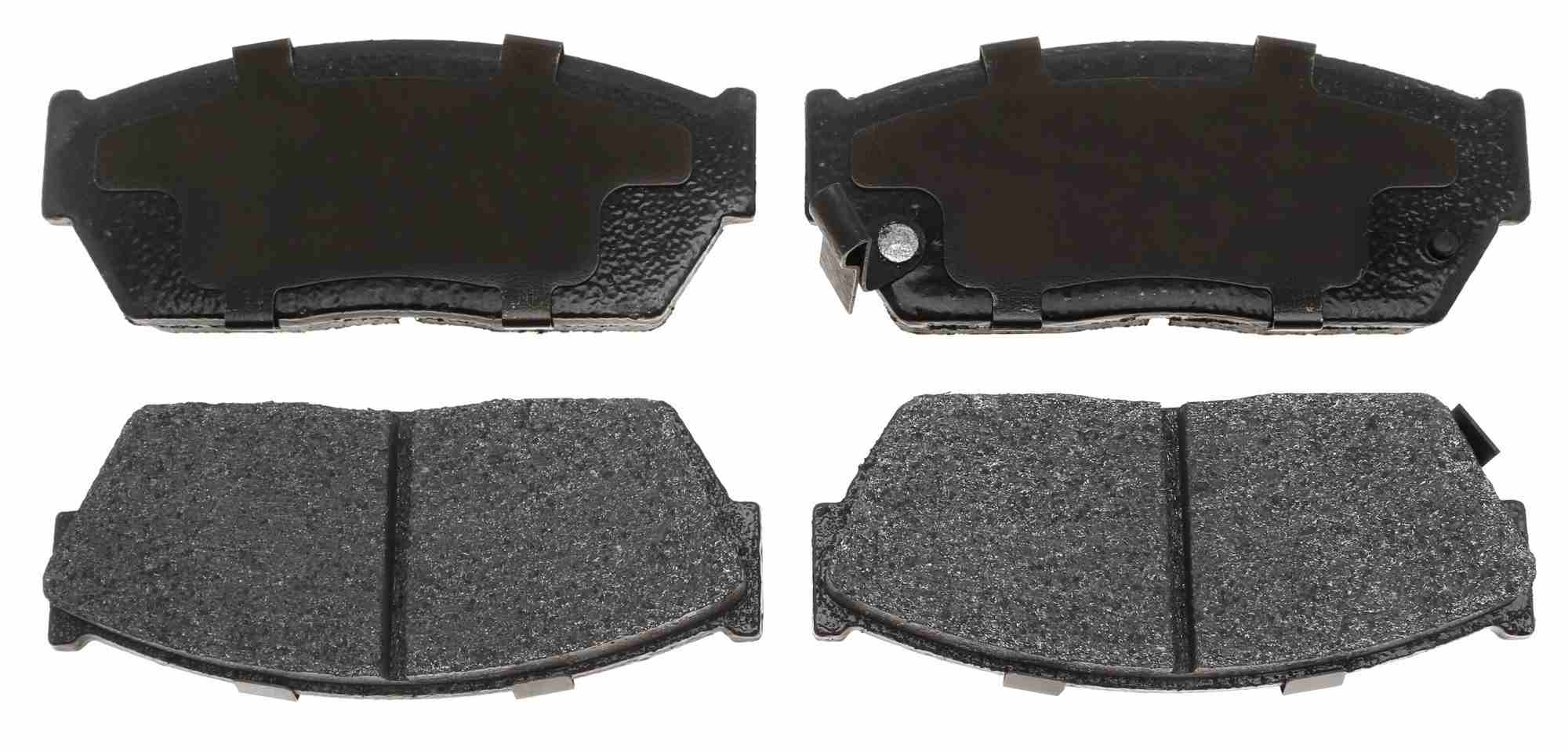 Raybestos Brakes Disc Brake Pad Set top view frsport MGD276M