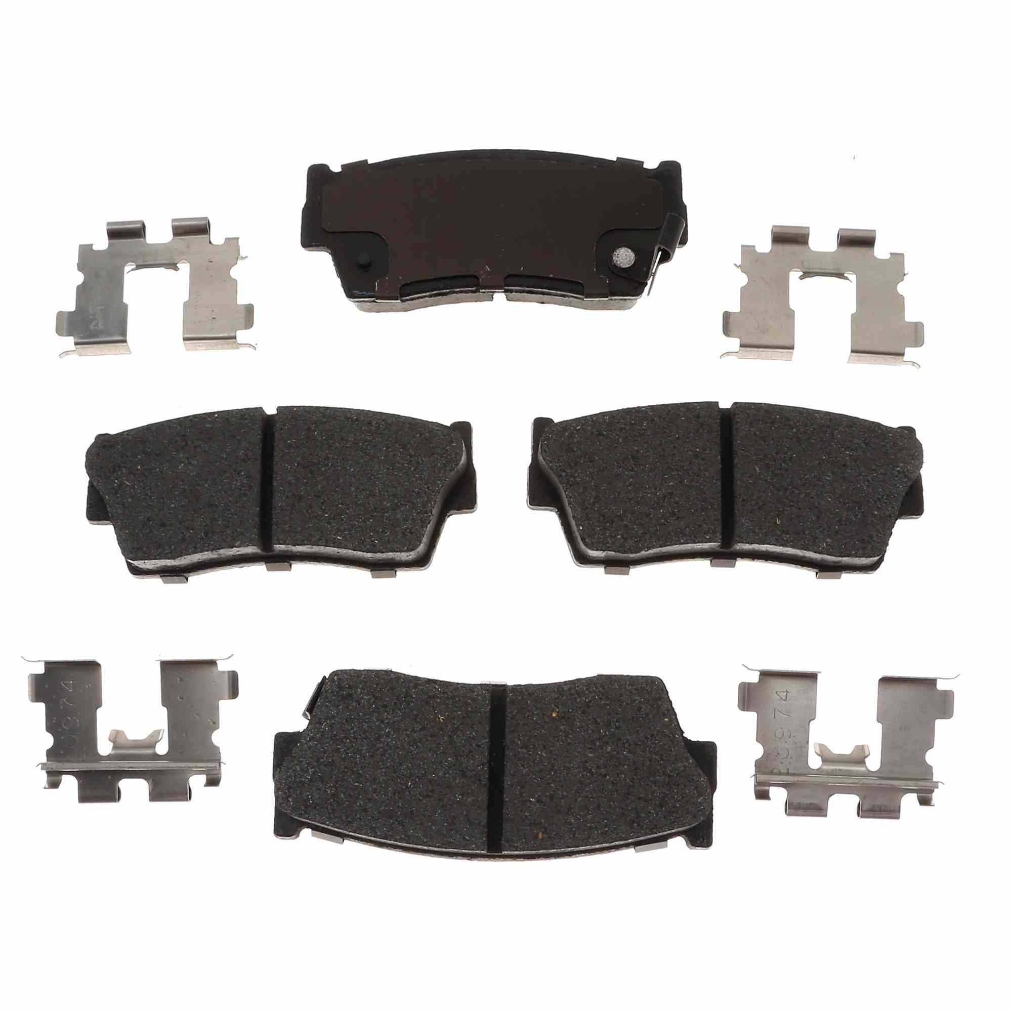 Raybestos Brakes Disc Brake Pad Set top view frsport MGD418CH