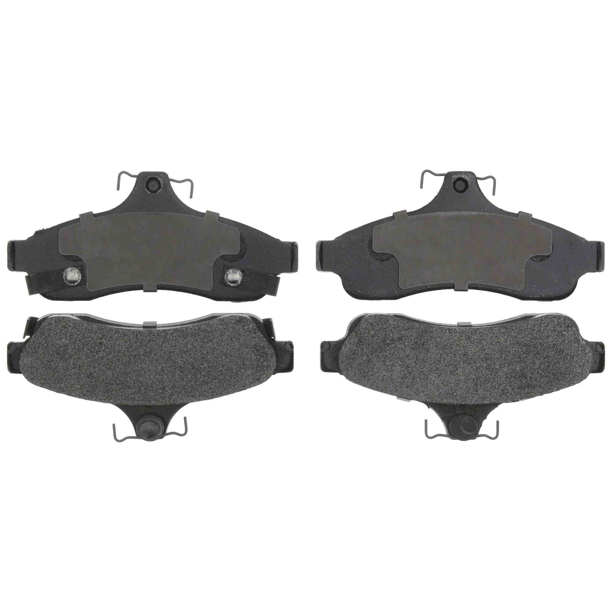 Raybestos Brakes Disc Brake Pad Set top view frsport PGD628M
