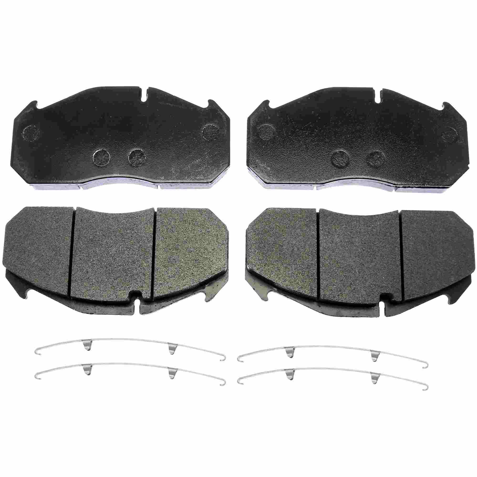Raybestos Brakes Disc Brake Pad Set top view frsport SP1407TRH