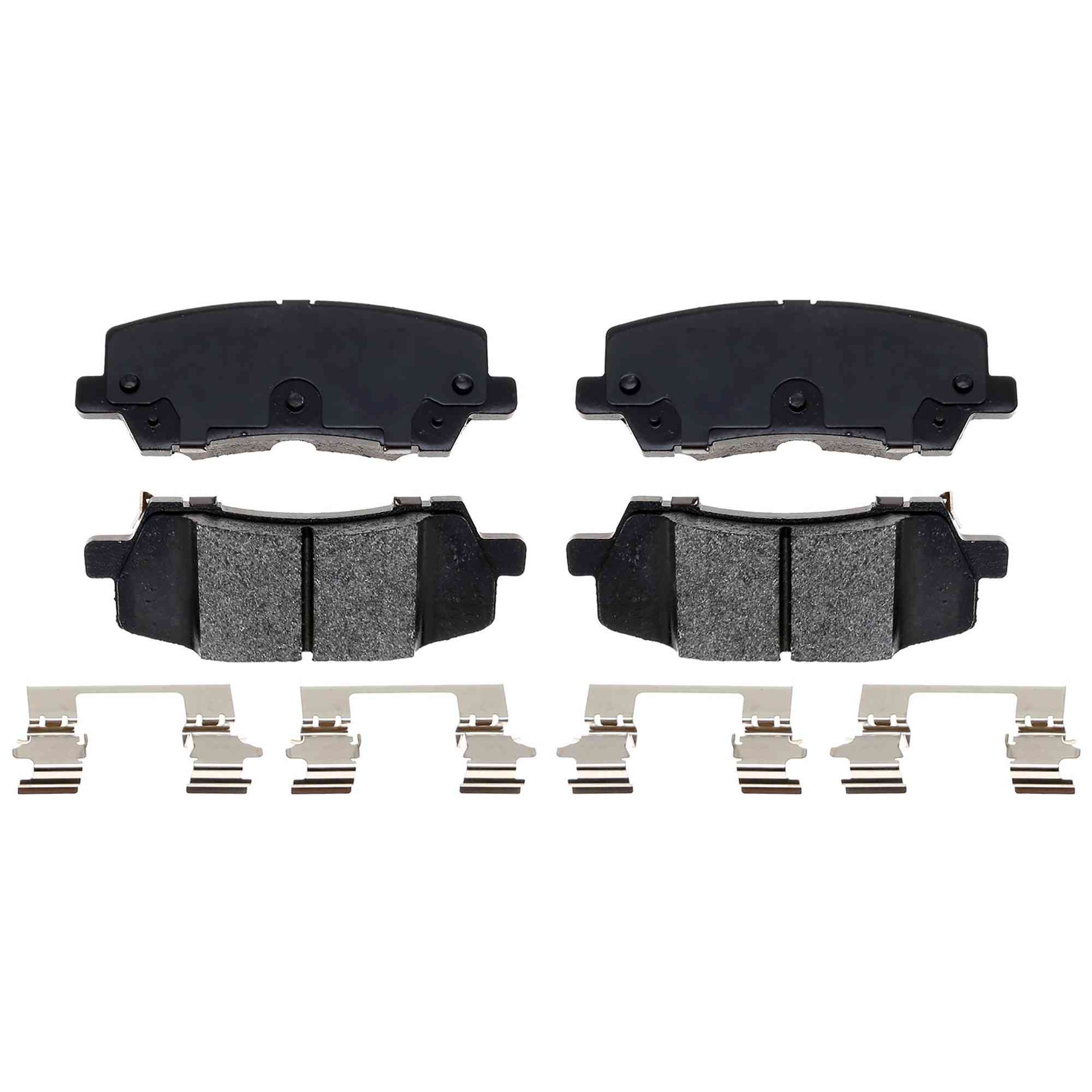 Raybestos Brakes Disc Brake Pad Set top view frsport SP1810XPH