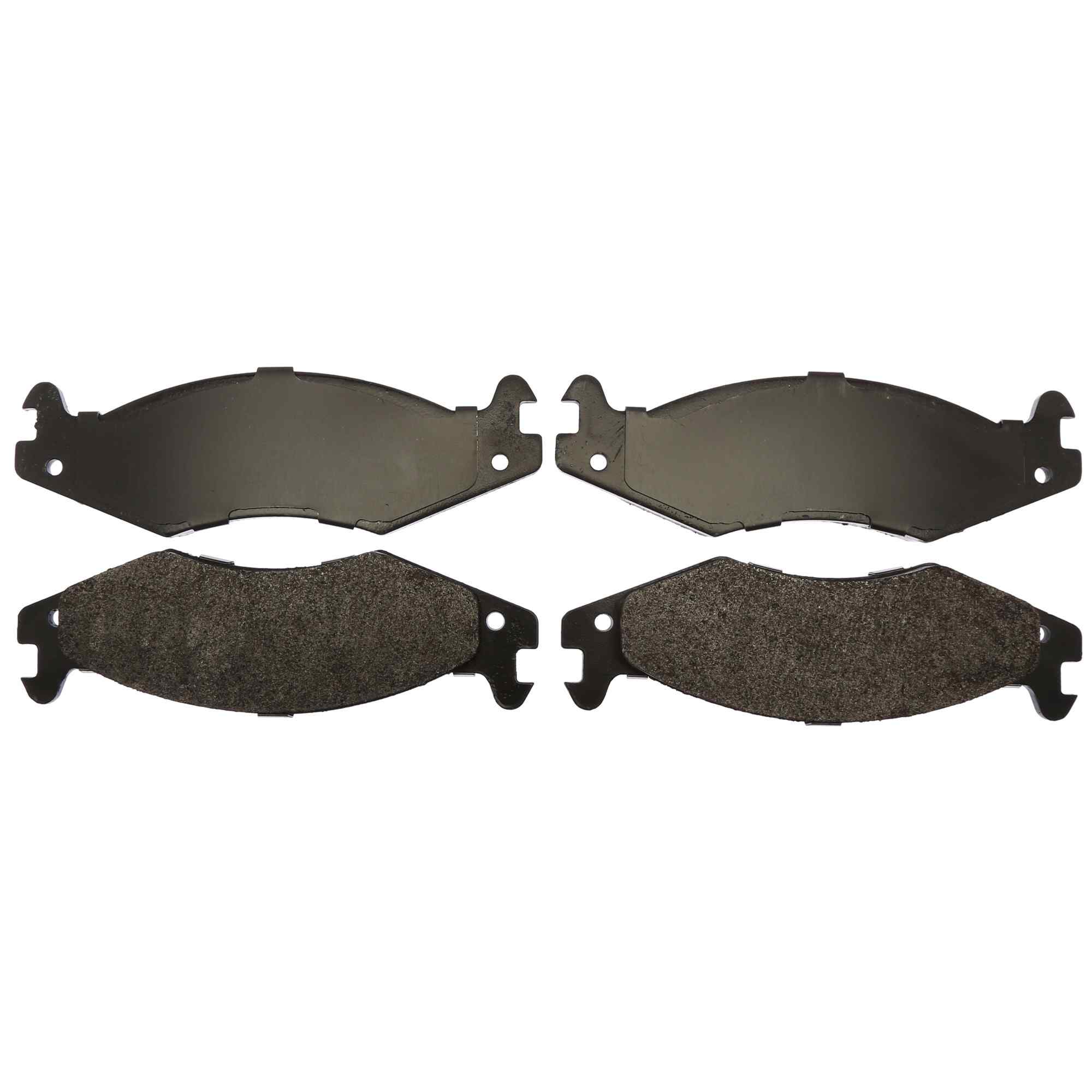 Raybestos Brakes Disc Brake Pad Set top view frsport SP651TR