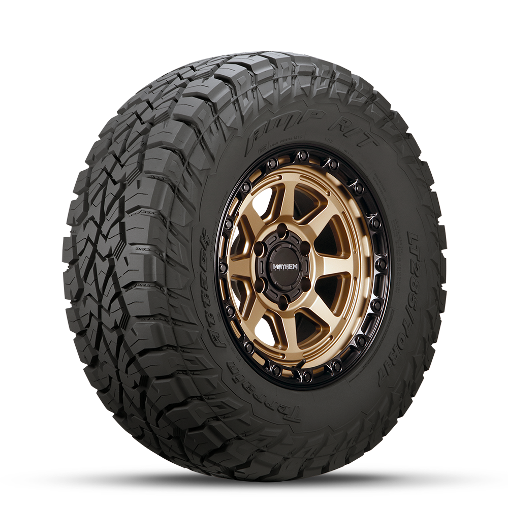 AMP Tires AMP Terrain Attack R/T Tire - 35X12.50R17LT 125Q 35-125017AMP/RTE