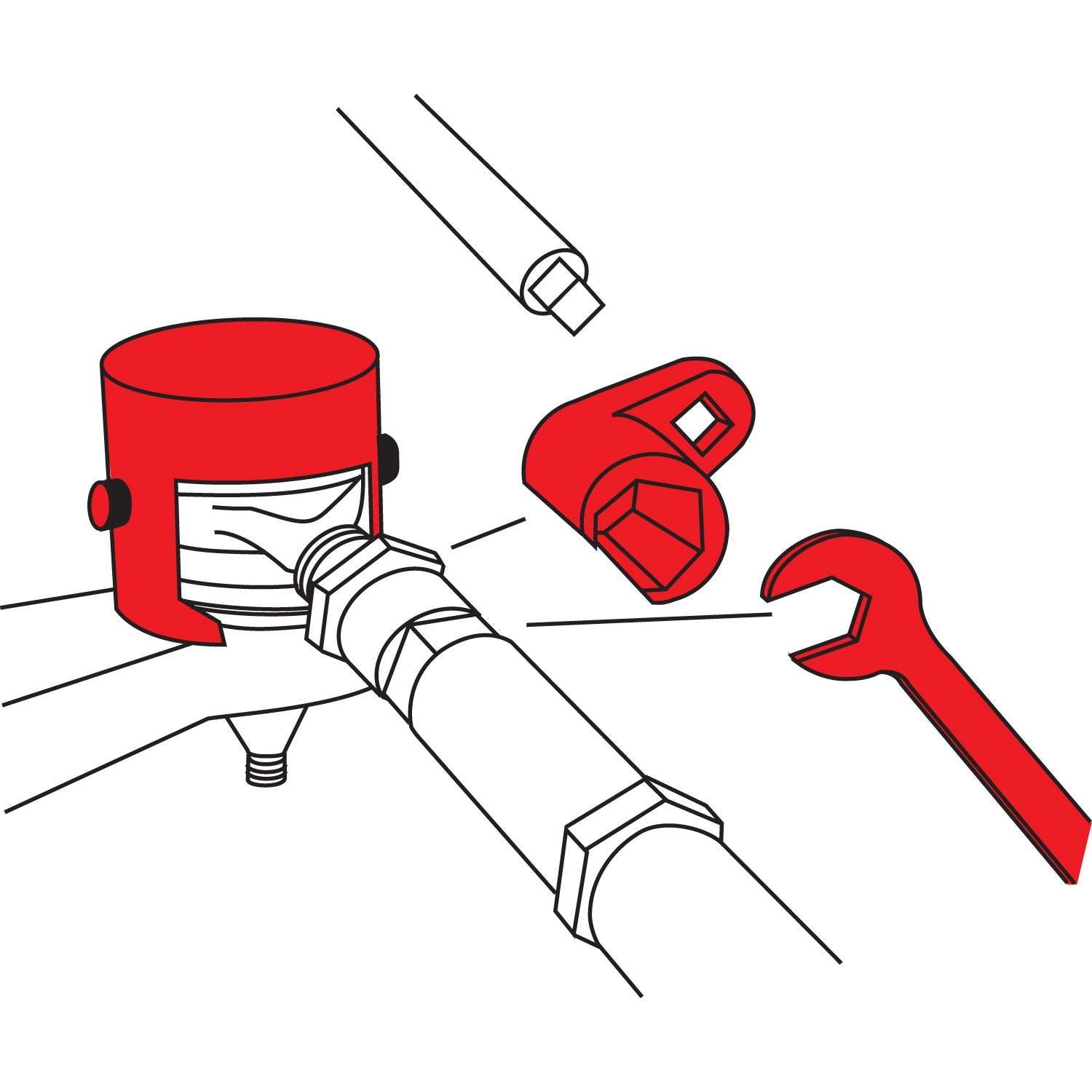 SPC Performance Lh Chrys Toe Adj. Tool