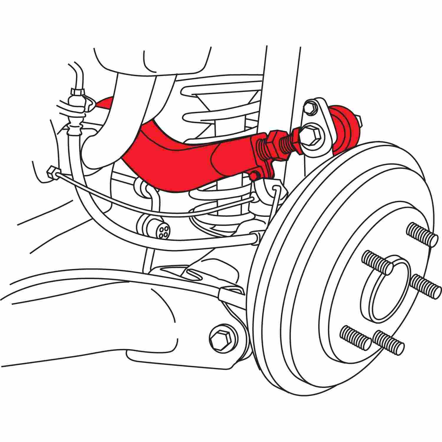 SPC Performance 06-10 Honda Civic Base/Si/Hybrid/ 13+ Acura CSX/ILX Adjustable Rear Ca