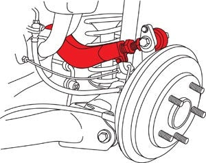 SPC Performance 06-10 Honda Civic Base/Si/Hybrid/ 13+ Acura CSX/ILX Adjustable Rear Ca