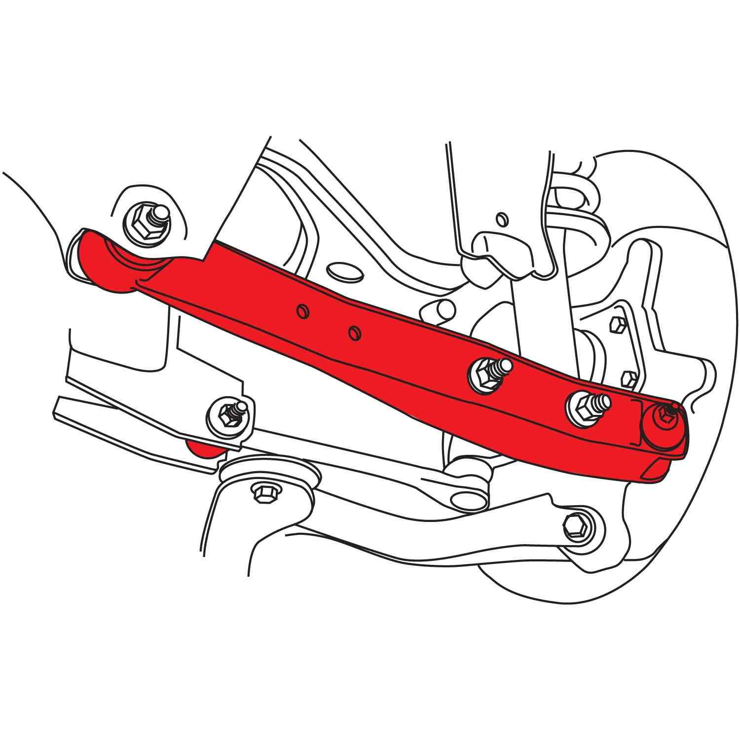 SPC Performance Adjustable Rear Camber Arm and Toe Kit - FR-S BRZ