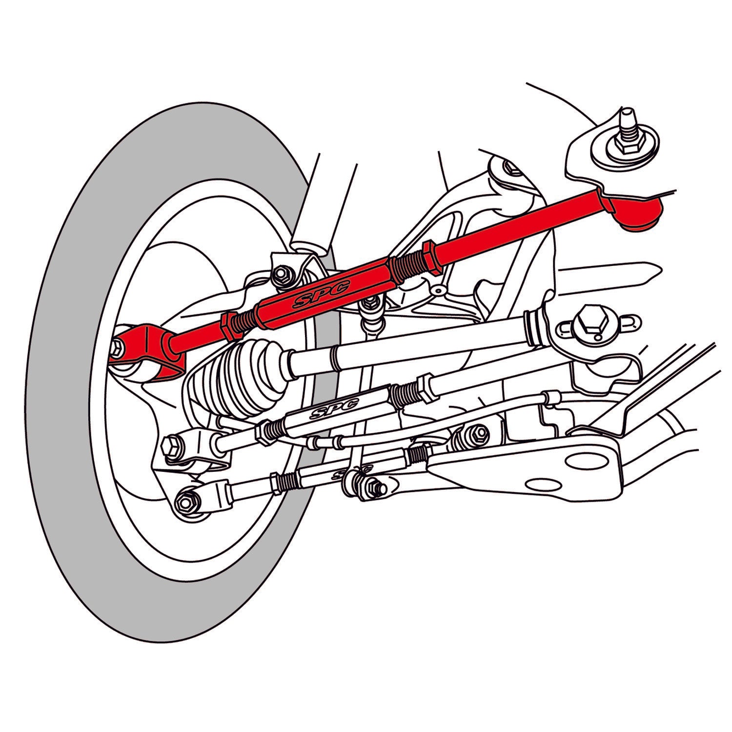 SPC Performance Infiniti Toe Link