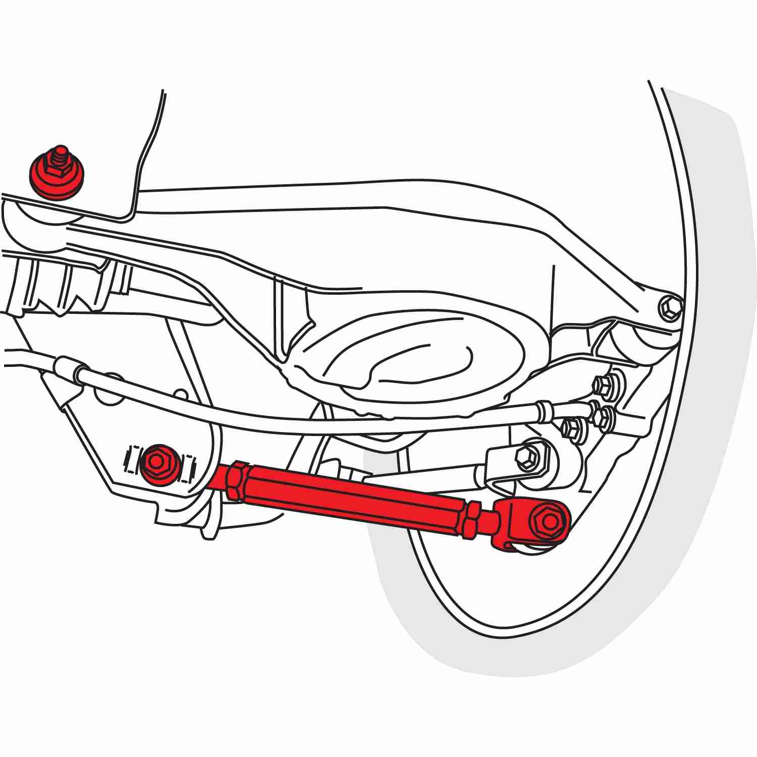 SPC Performance Adjustable Rear Arm 09-10 Nissan 370Z / 06-08 Infiniti G35