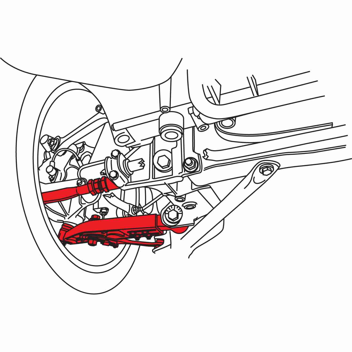 SPC Performance Porsche 996/997 & 981/987 Rear Performance Kit 6-arm set 72600