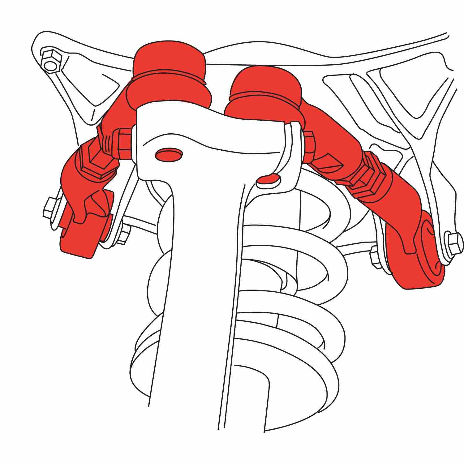 SPC Performance B8 Audi Racing Arm Set