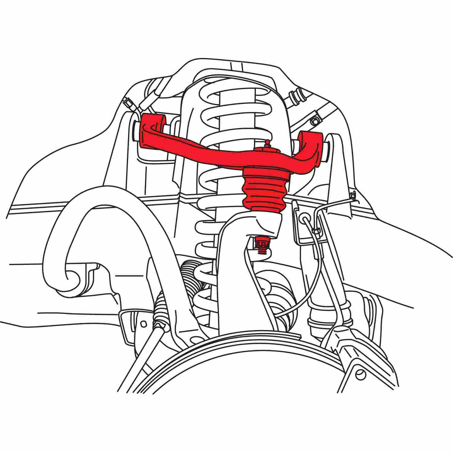 SPC Performance GM Colorado/Canyon Front Upper Adj. Control Arms (PR) 86490