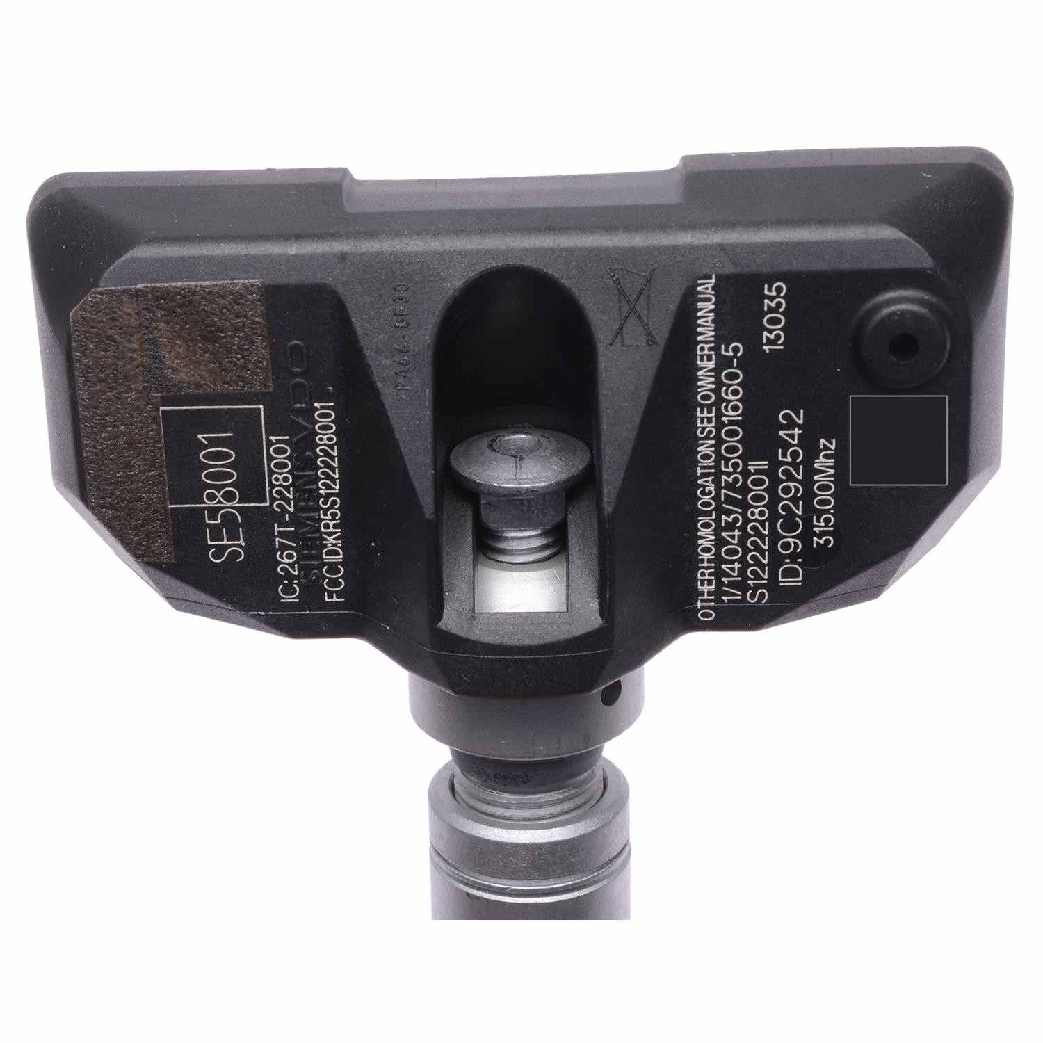 Intermotor Tire Pressure Monitoring System Sensor TPM67A