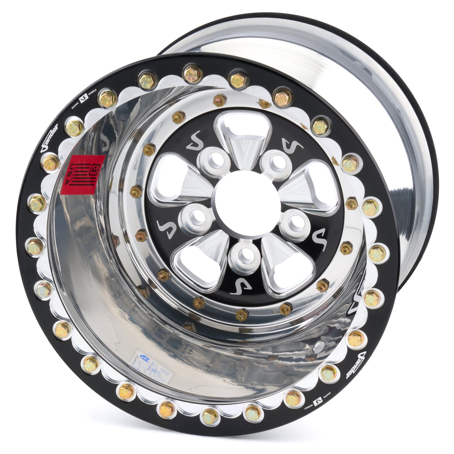 SANDER ENGINEERING 750 SERIES 15X12X4.0in S TANDARD CENTER 5X4.75 BO Wheels and Tires Wheels main image