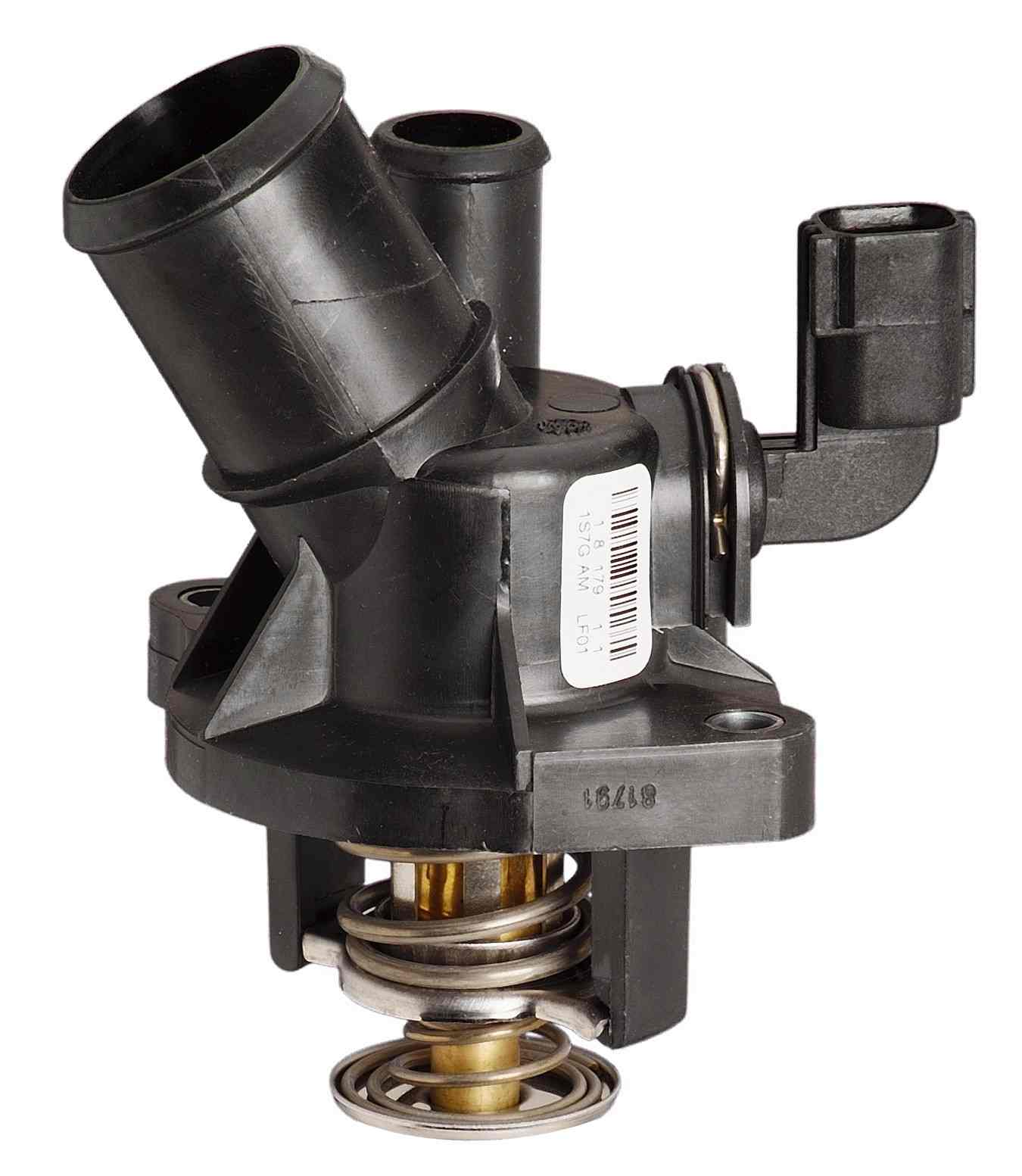 CARQUEST Caps and Stats Engine Coolant Thermostat / Water Outlet Assembly 48672