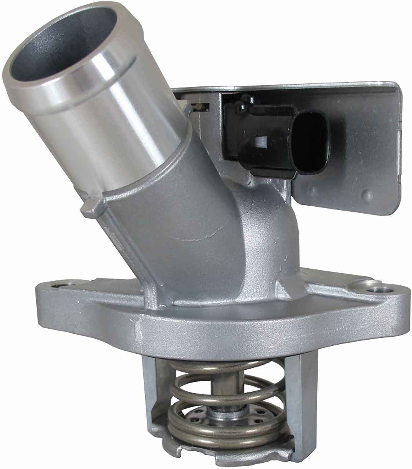 CARQUEST Caps and Stats Engine Coolant Thermostat / Water Outlet Assembly 49742